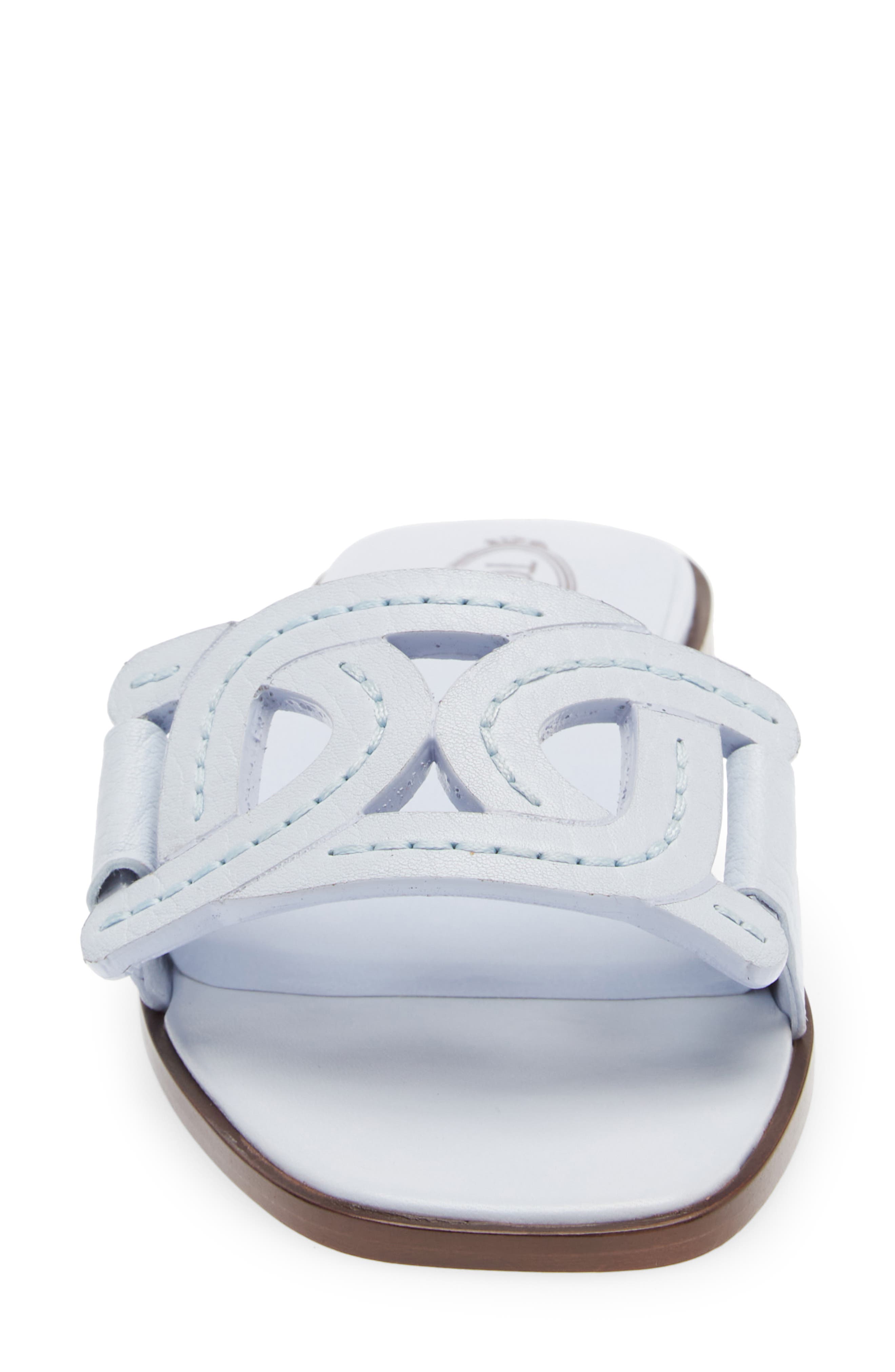 Kate Chain Strap Slide Sandal, Alternate, color, LIGHT BLUE