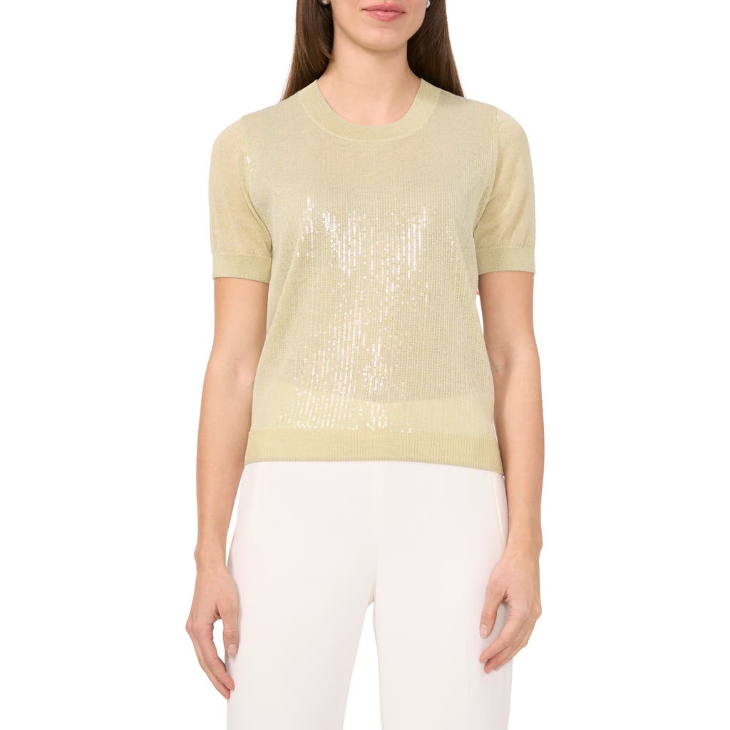 Halogenr Halogen(r) Sequin Sweater In Soft Sage