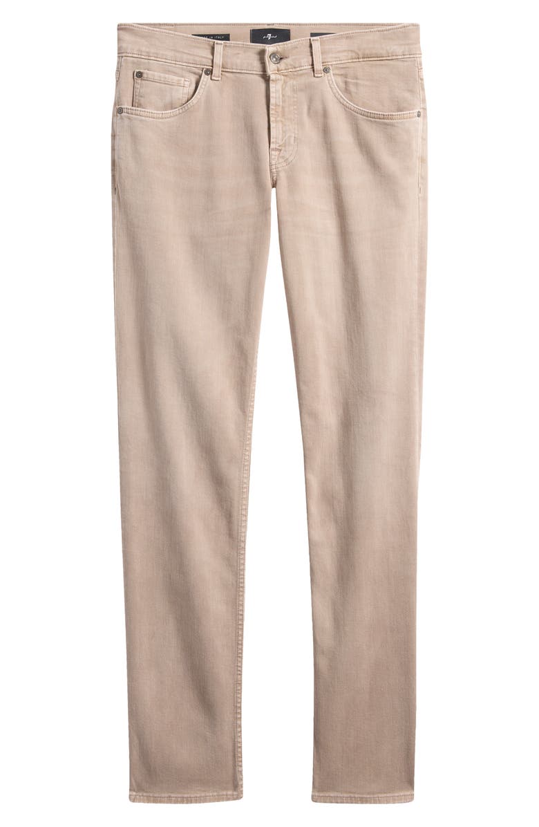 7 For All Mankind Slimmy Slim Fit Jeans, Alternate, color, Left Hand Dune