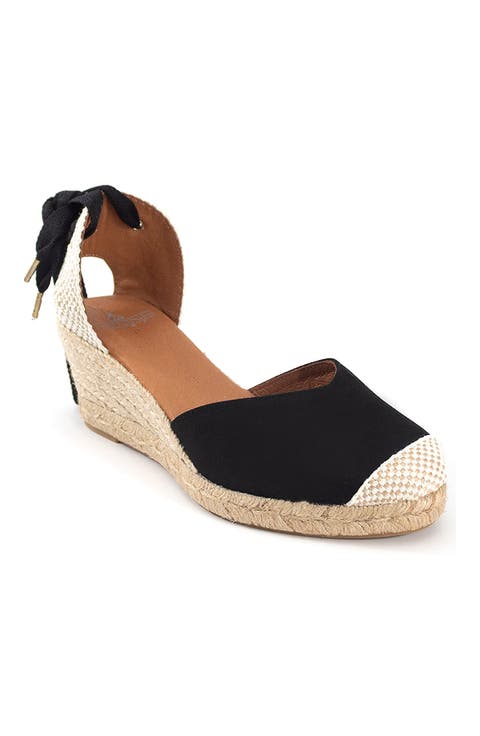 Jimena Mid Laces Espadrille Sandal