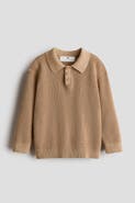H&M Fine-knit Polo Shirt