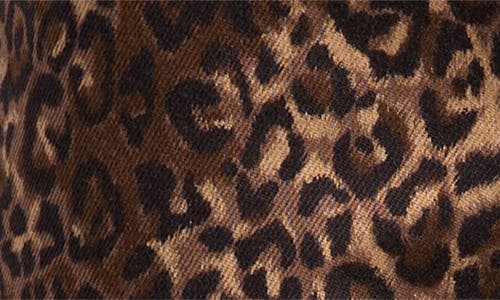 Levi's Leopard-print Straight-leg Jeans In Animal Print