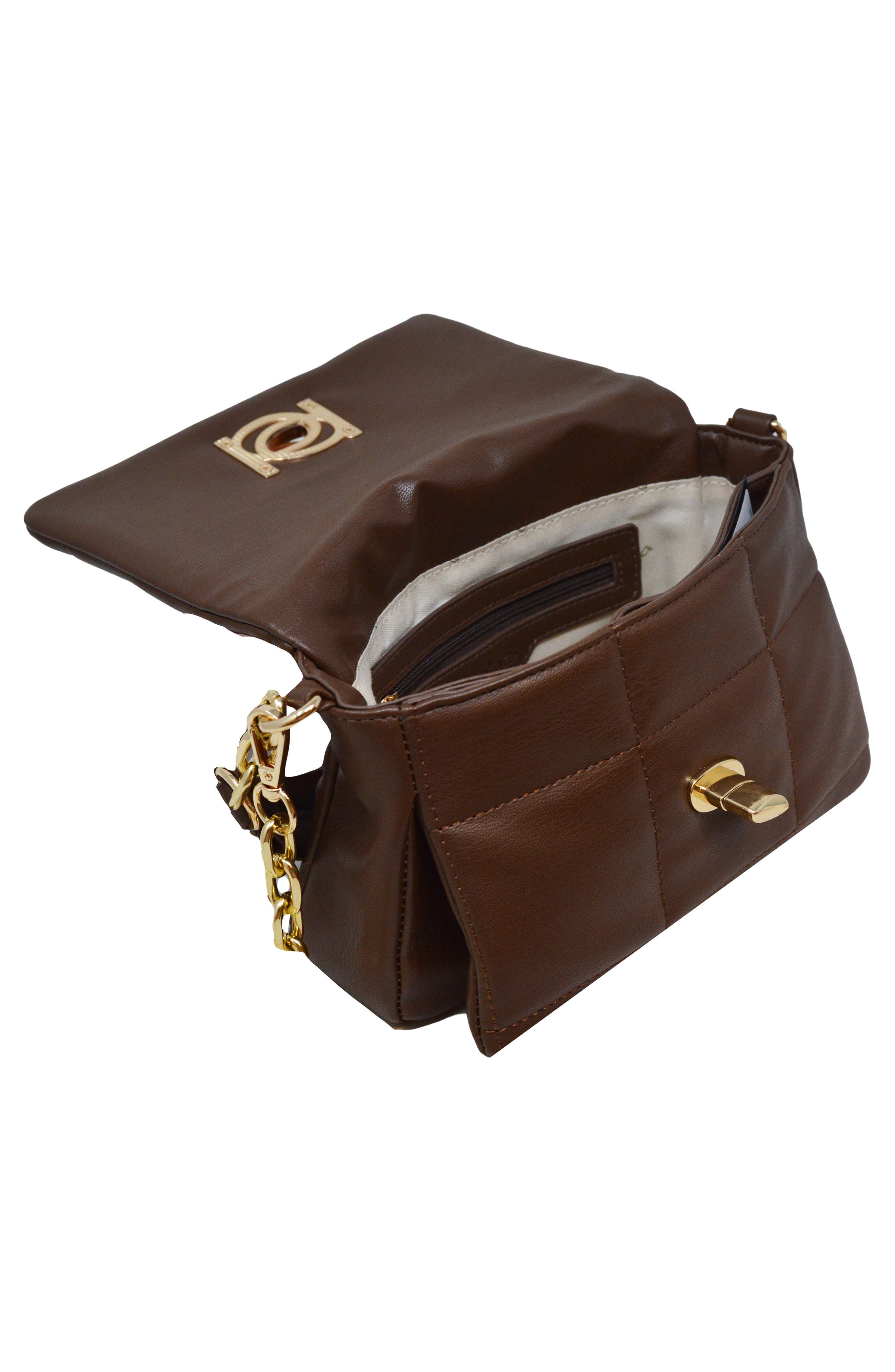Veronica Convertible Shoulder Bag, Alternate, color, CHOCOLATE