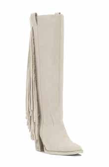 Vince Camuto Pelia Fringe Knee High Boot