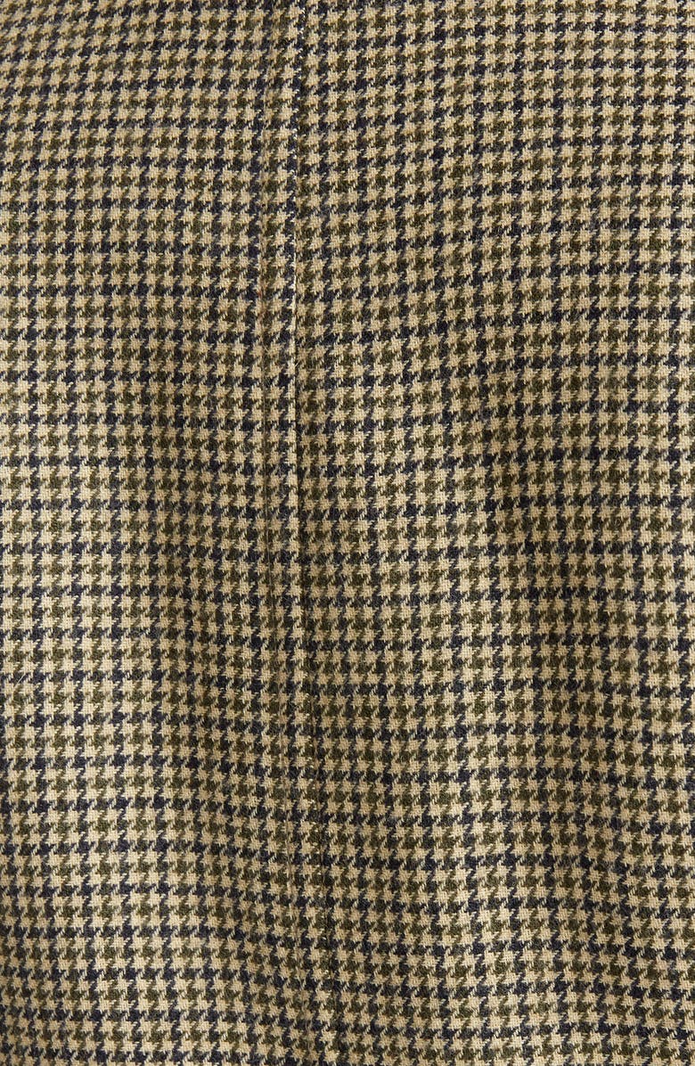 Chloé Double Breasted Houndstooth Wool Coat, Alternate, color, 