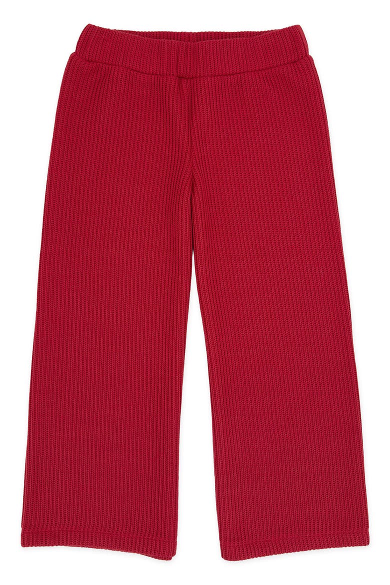 Woodland Sweater & Pants Set, Alternate, color, RED VELVET