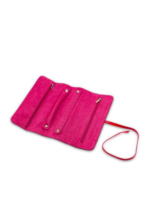 Tropea Jewelry Storage Box Organizer With Zippered Pockets Travel Accessory