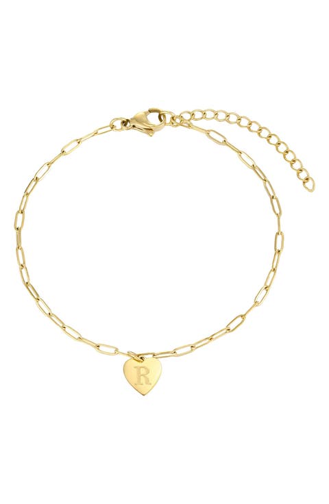 Initial Chain Bracelet