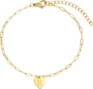 Adornia Initial Chain Bracelet