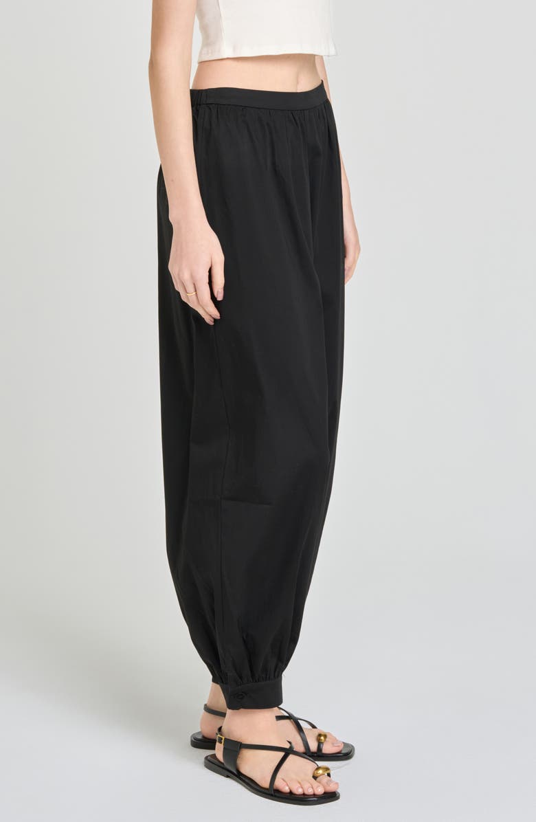 WAYF Remy Balloon Pants, Alternate, color, Black