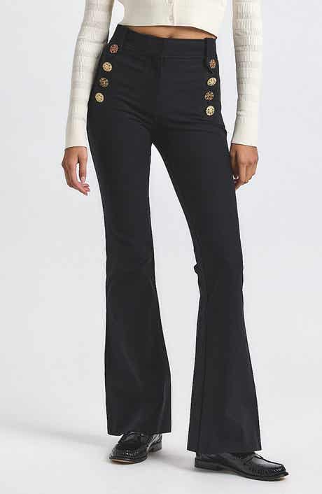 Derek Lam 10 Crosby Robertson High Waist Flare Sailor Pants