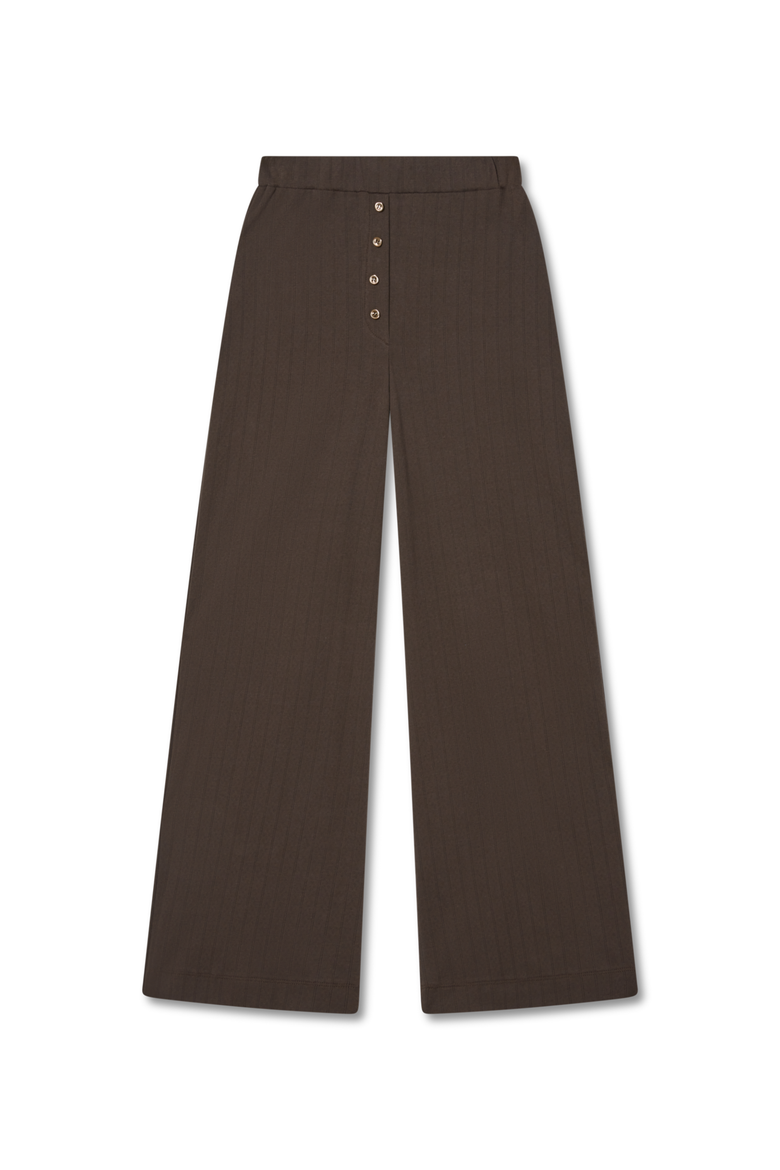 Pointelle Lounge Pant, Main, color, ESPRESSO