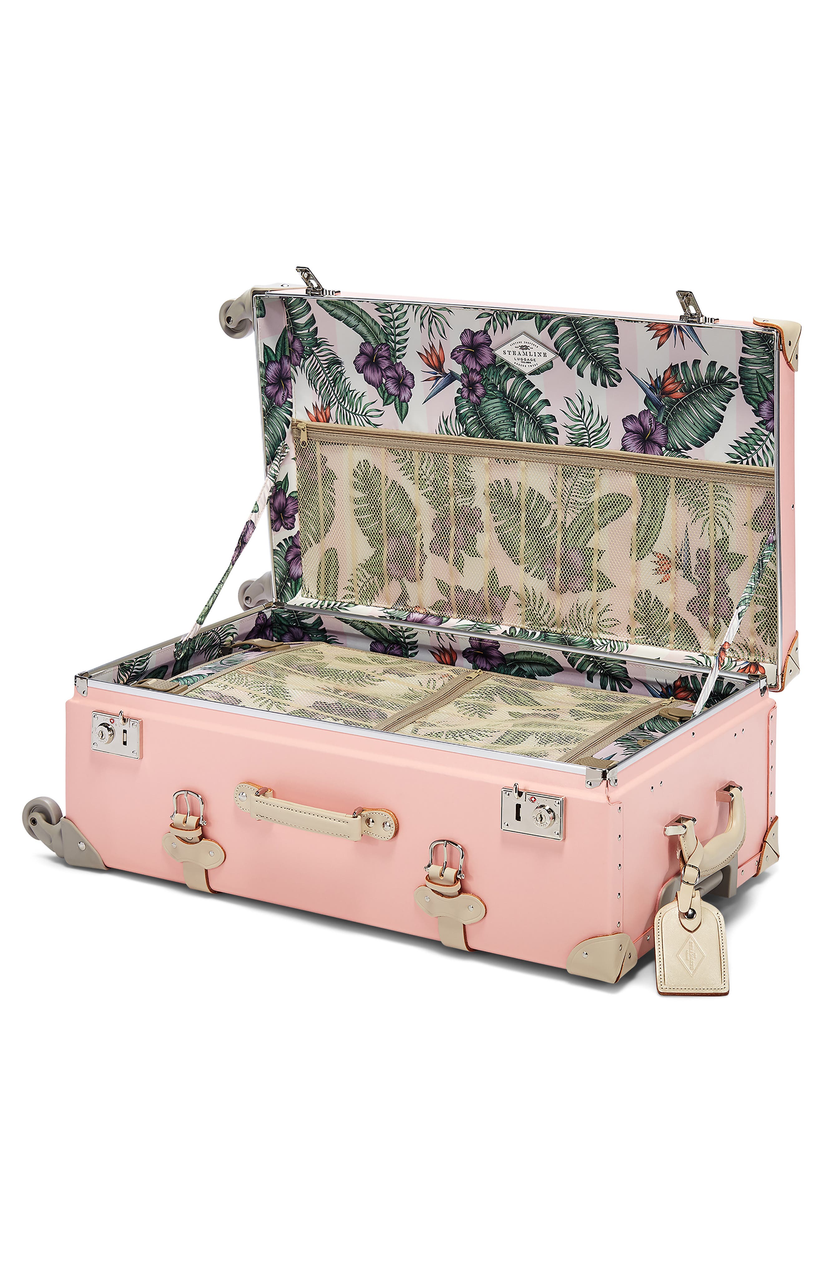 SteamLine Luggage The Botanist 27-Inch Check-In Spinner Packing Case, Alternate, color, 