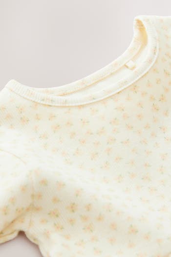 Kids' Floral Rib Dress