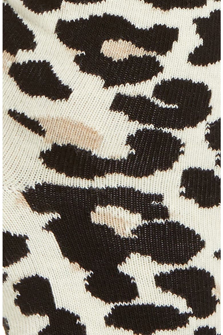 Leopard Spot Socks, Alternate, color, LIGHT BEIGE