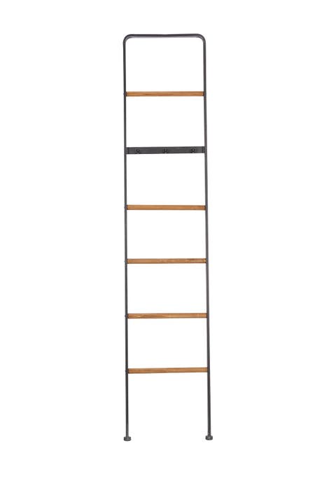 Black Metal 6-Rack Ladder