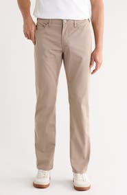 AG Graduate Tailored Straight Leg Twill Pants
