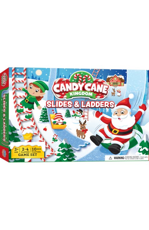 Candy Cane Kingdom Slides & Ladders Game