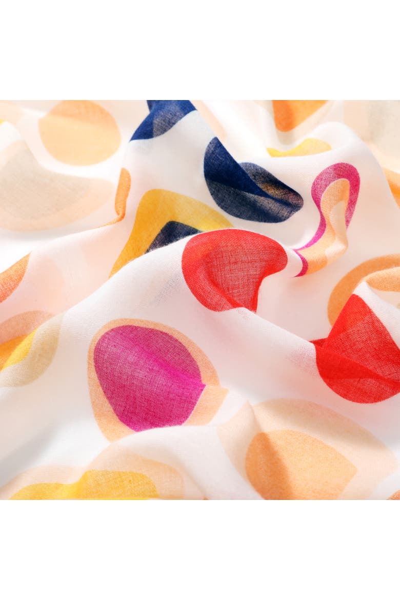 The Opal Lightweight Scarf, Alternate, color, Orange