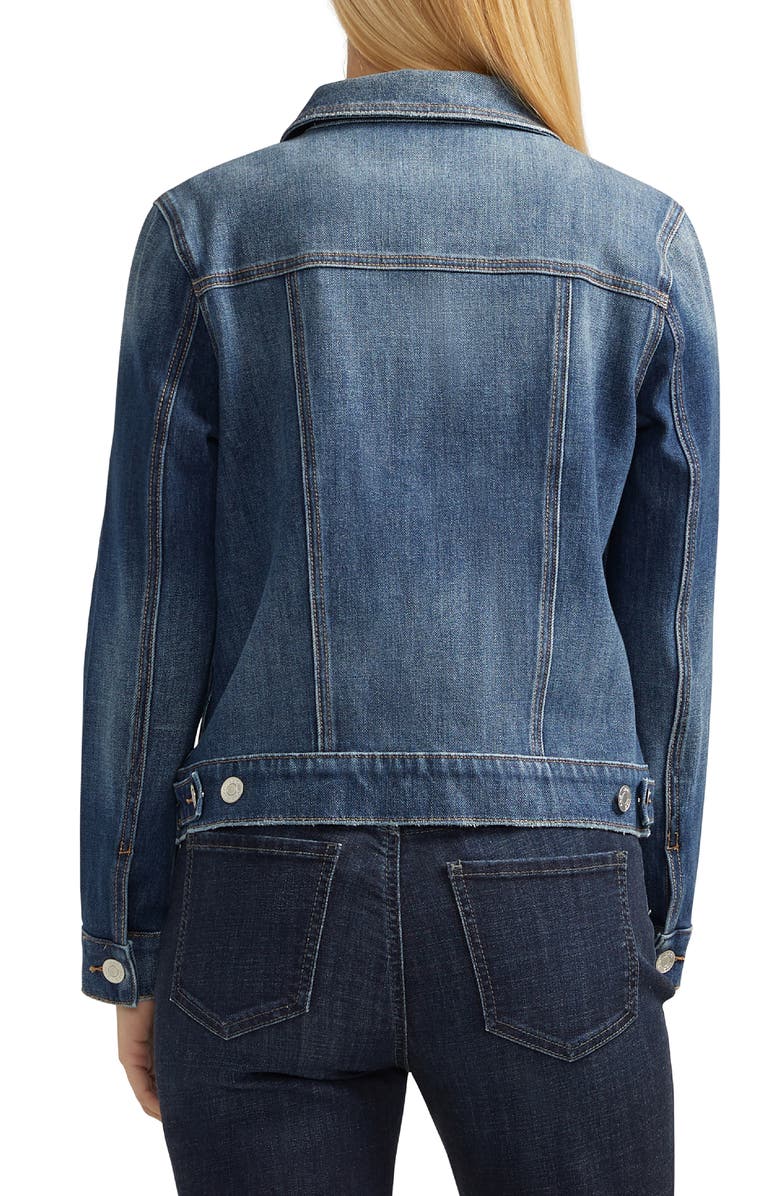 JAG Kiara Distressed Denim Jacket, Alternate, color,