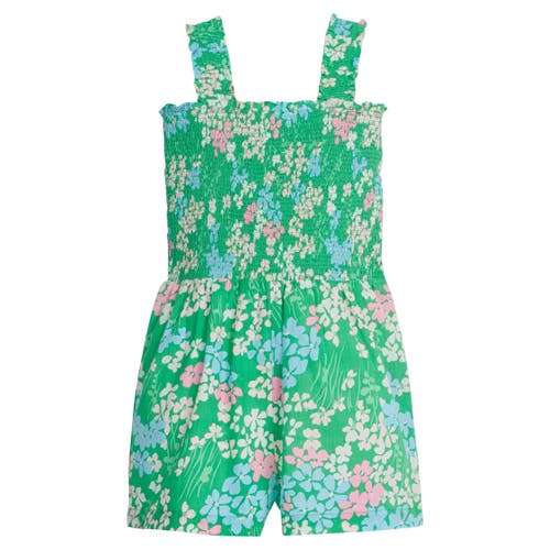 Little English Kids' Vivi Romper in Palmetto Floral 
