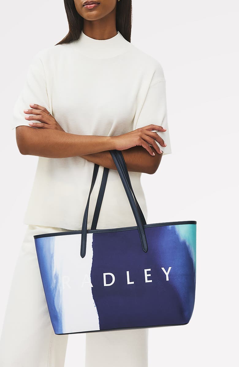 Radley Southwell Gardens Stripe Large Tote Bag, Alternate, color,