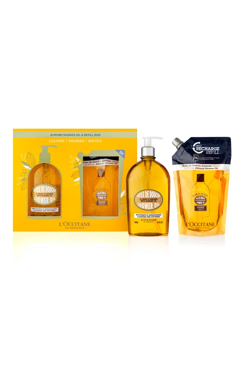 Almond Shower Oil Duo $84 Value, Alternate, color, NO COLOR