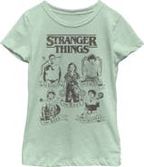 Stranger Things Netflix Girl's Stranger Things Group Shot Classes Graphic T-Shirt