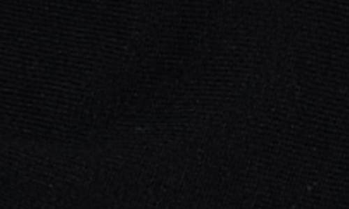 Milly Ida One-shoulder Crystal Tie Sweater In Black