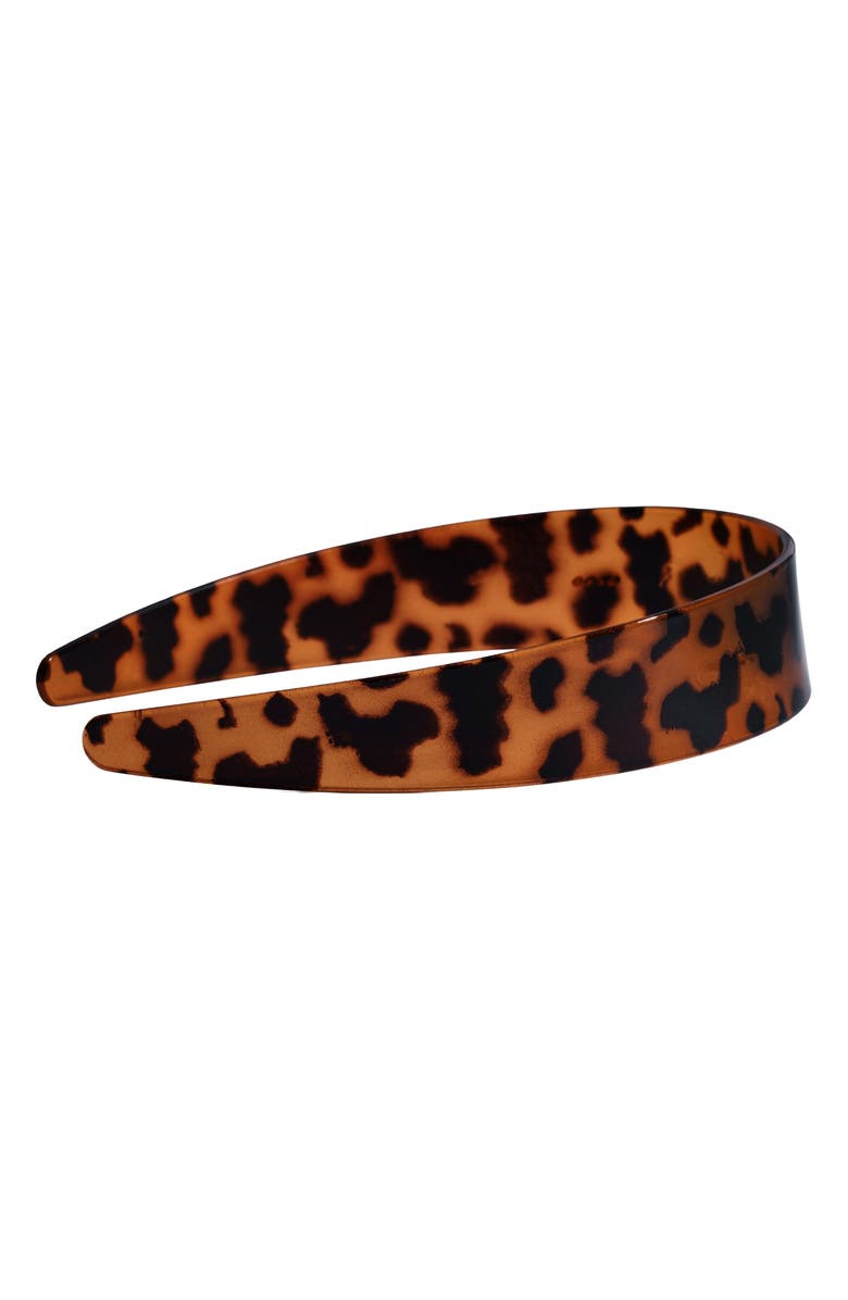 Kitsch Tortoise Wide Headband, Alternate, color,