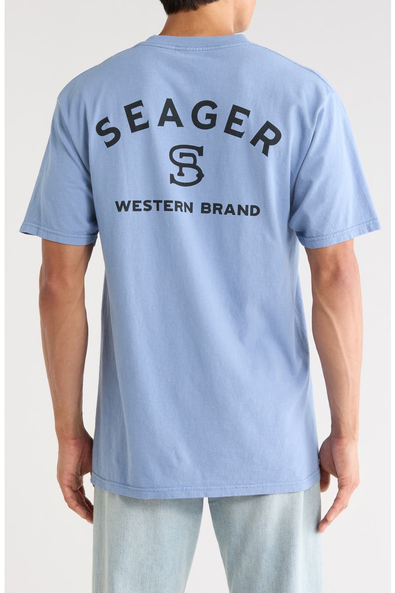 Logo Graphic T-Shirt, Alternate, color, FADED DENIM