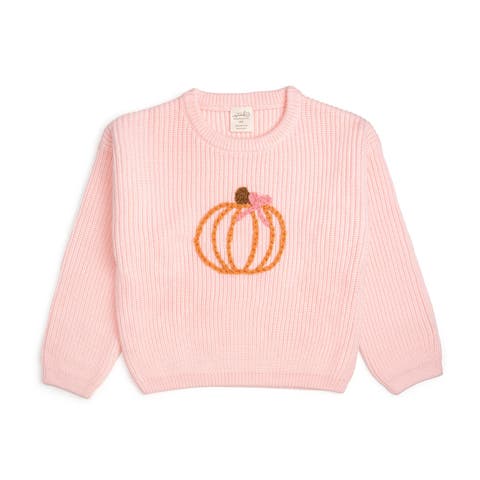 Pumpkin Knit Sweater (Baby, Toddler, Little Kid & Big Kid)