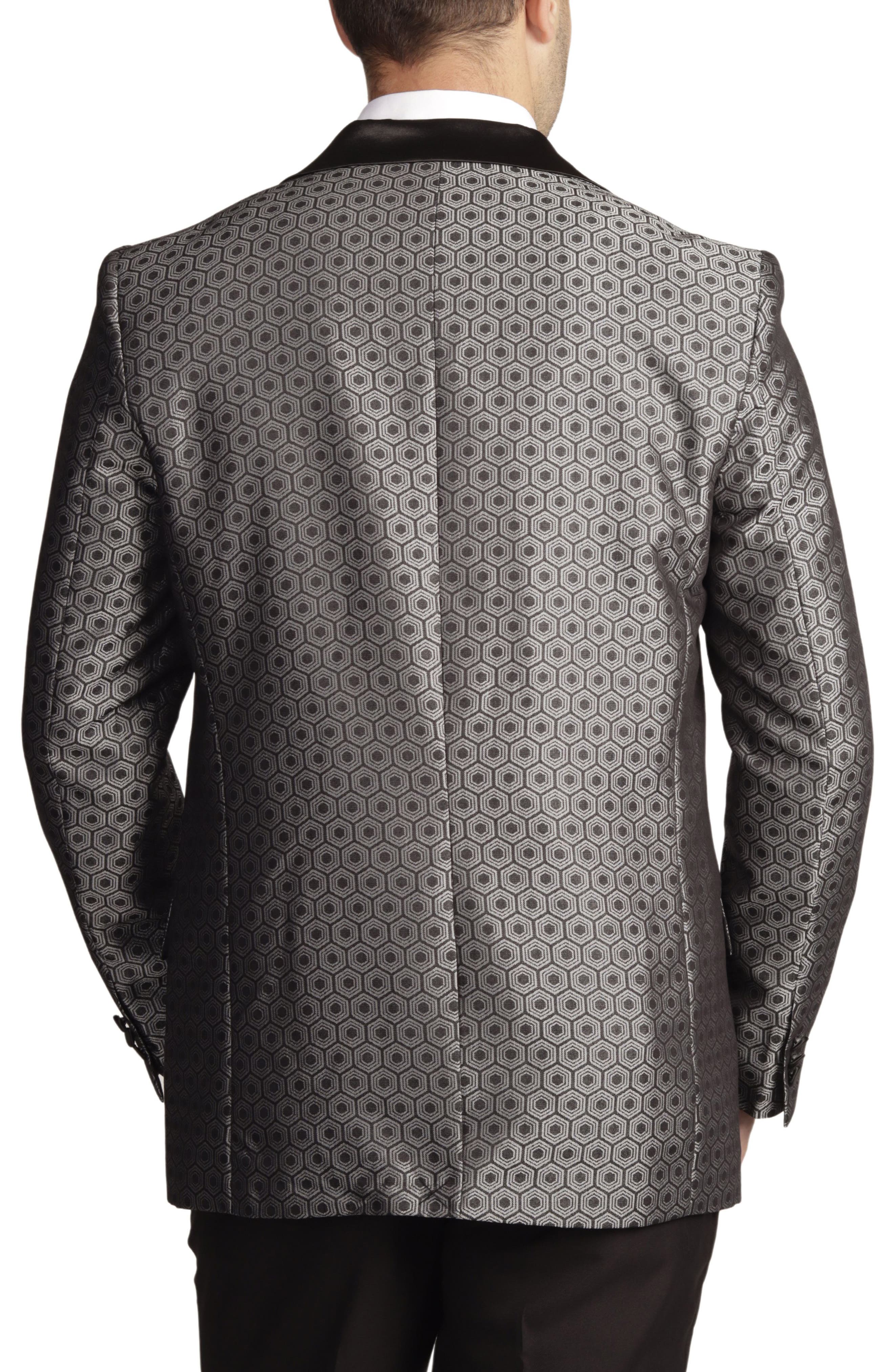 Geo Jacquard Dinner Jacket - image 2