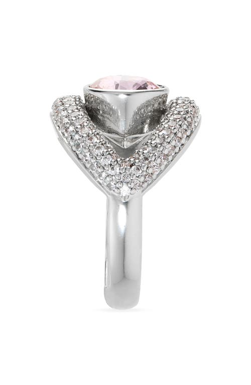 KURT GEIGER KURT GEIGER LONDON CRYSTAL & CZ EVIL EYE RING