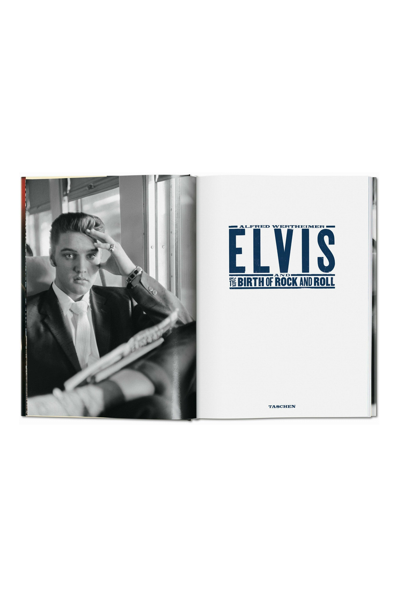 Alfred Wertheimer Elvis and the Birth of Rock and Roll Book, Alternate, color, Brown