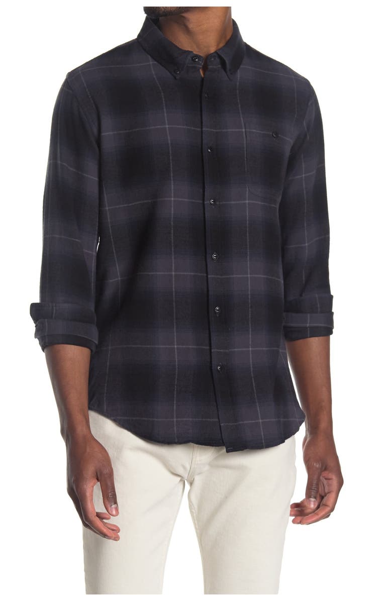Ezekiel Donny Long Sleeve Woven Shirt, Main, color,