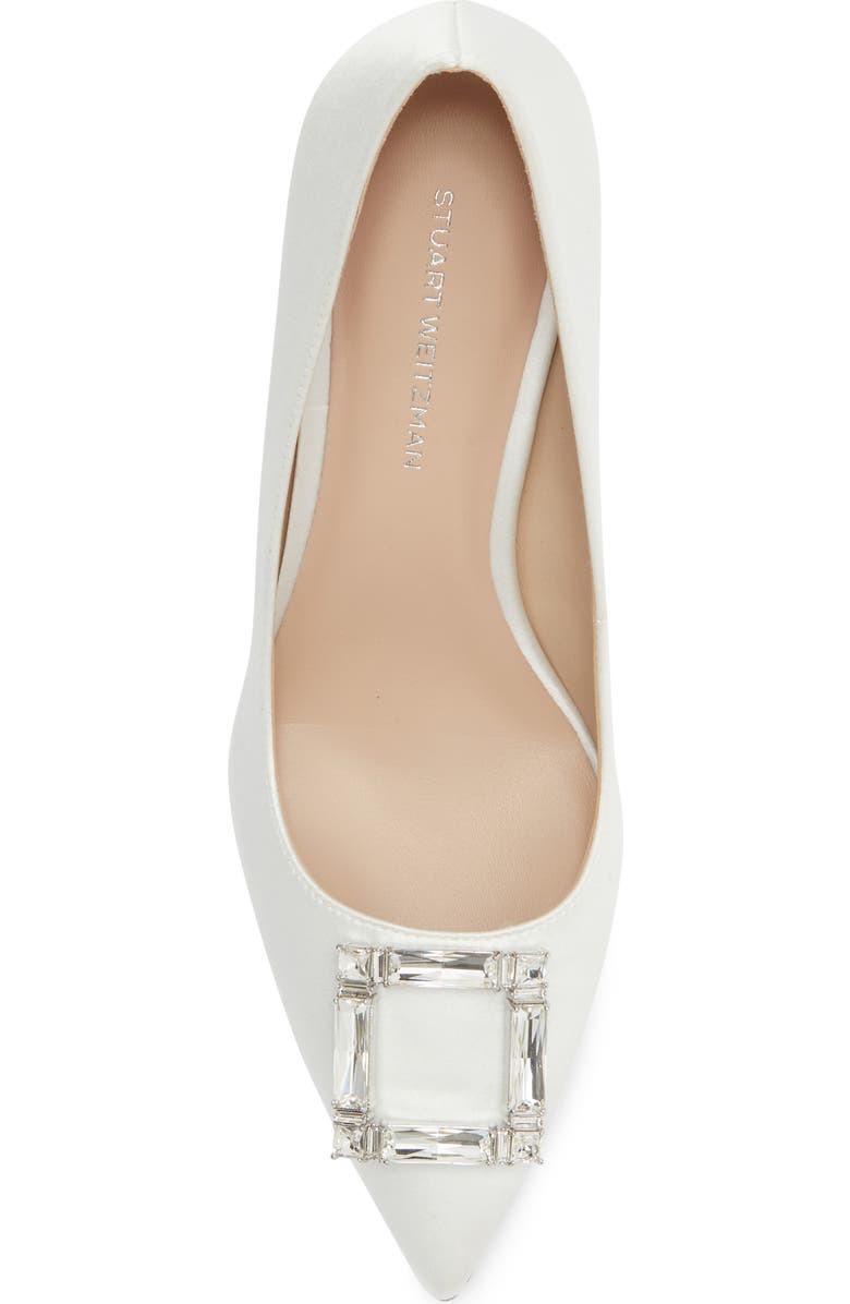 Stuart Weitzman June 75 Pump, Alternate, color, White