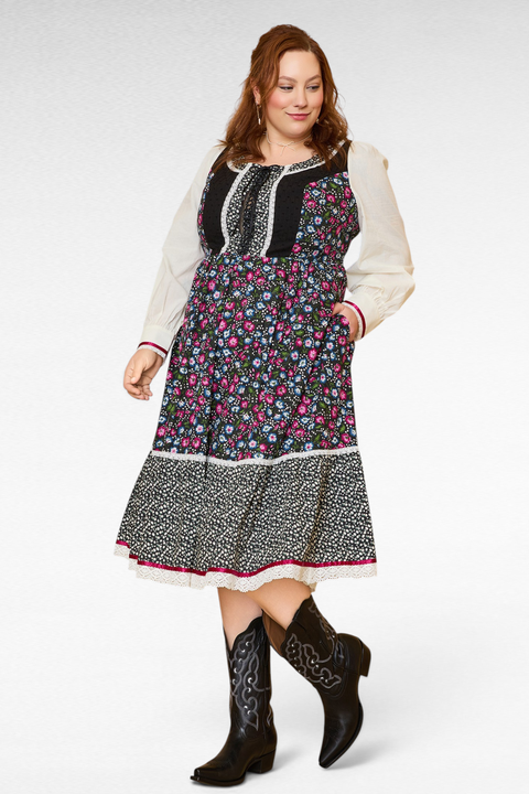 Madilyn Vintage Inspired Cottagecore Midi Dress, ModCloth x Gunne Sax