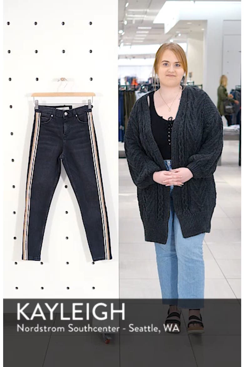 MOTO Stripe Skinny Jeans video