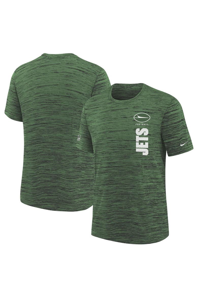 Youth Nike Green New York Jets Sideline Velocity Performance T-Shirt, Main, color, Green