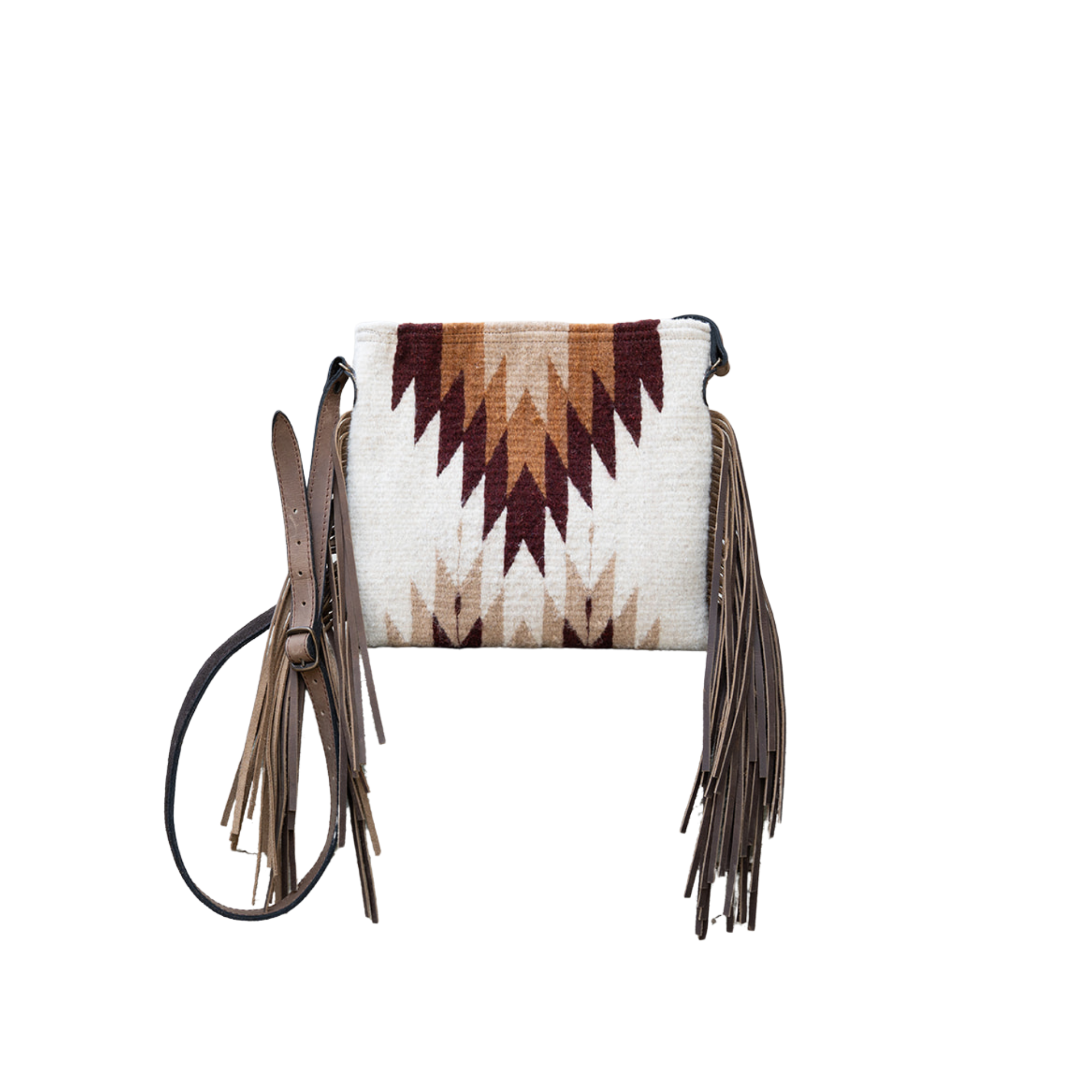 Amasouk Copal Fringe Crossbody, Main, color, White
