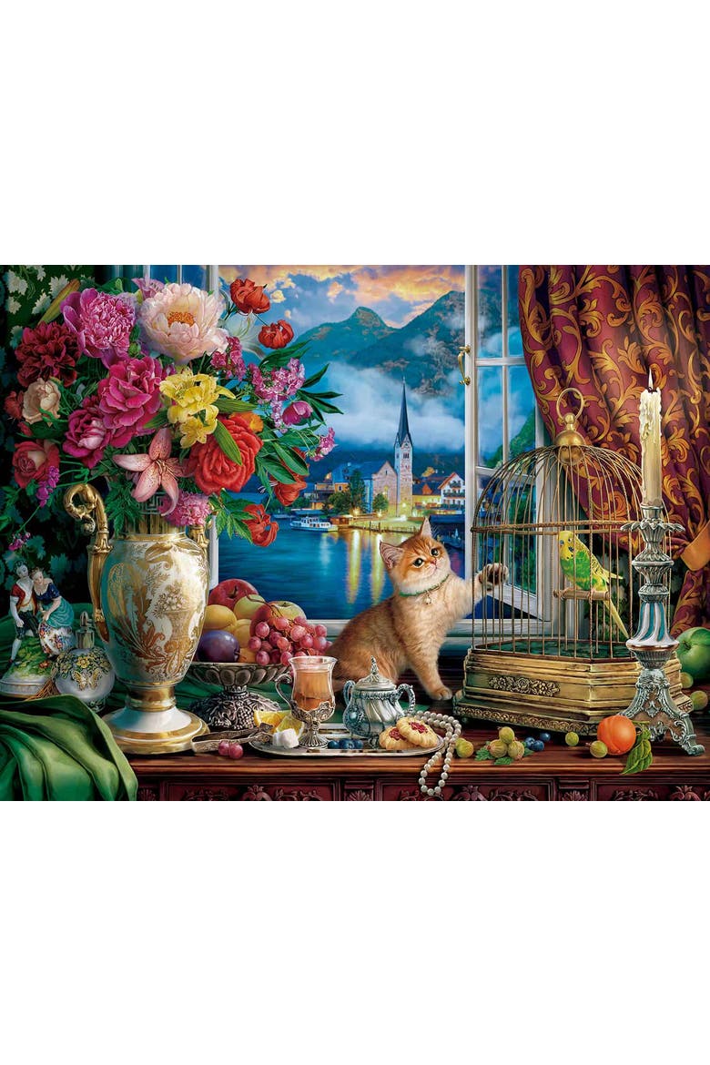 Cat Still Life 1000 piece Jigsaw Puzzle for Adults, Alternate, color, Multicolor