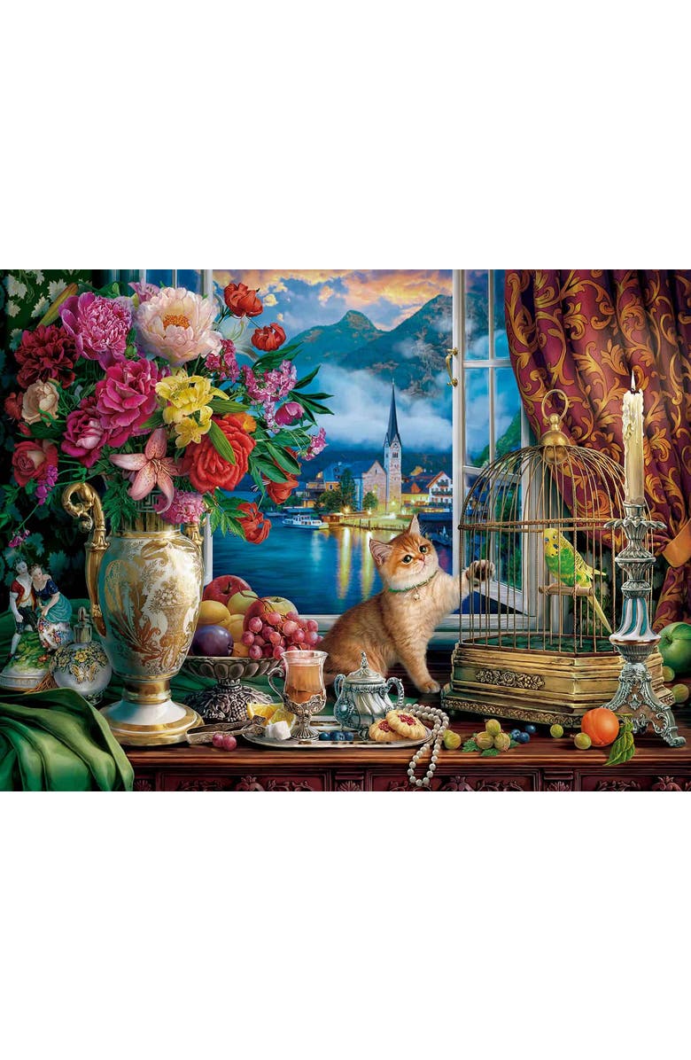 Sunsout Cat Still Life 1000 piece Jigsaw Puzzle for Adults, Alternate, color, Multicolor