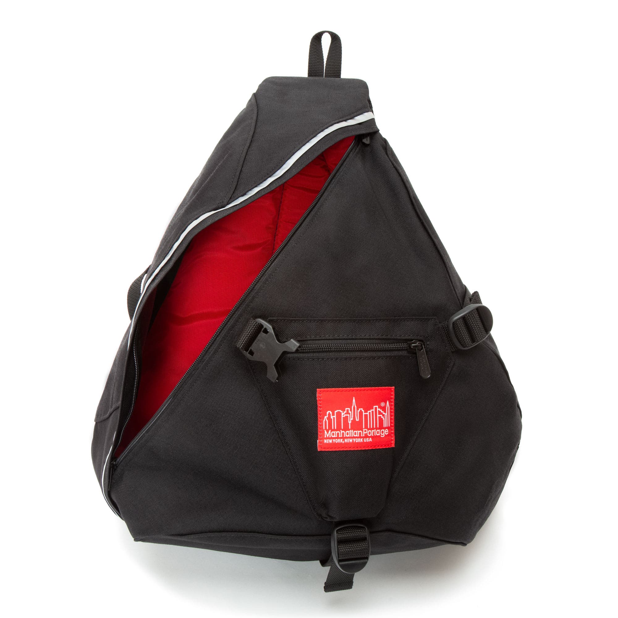 Manhattan Portage J Backpack Ver. 2, Alternate, color, Black
