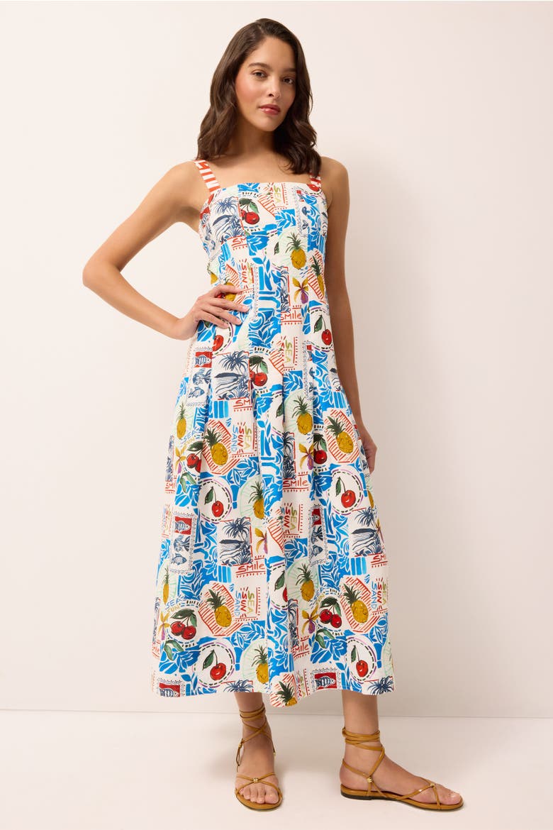Dixon Dress, Alternate, color, Postcard