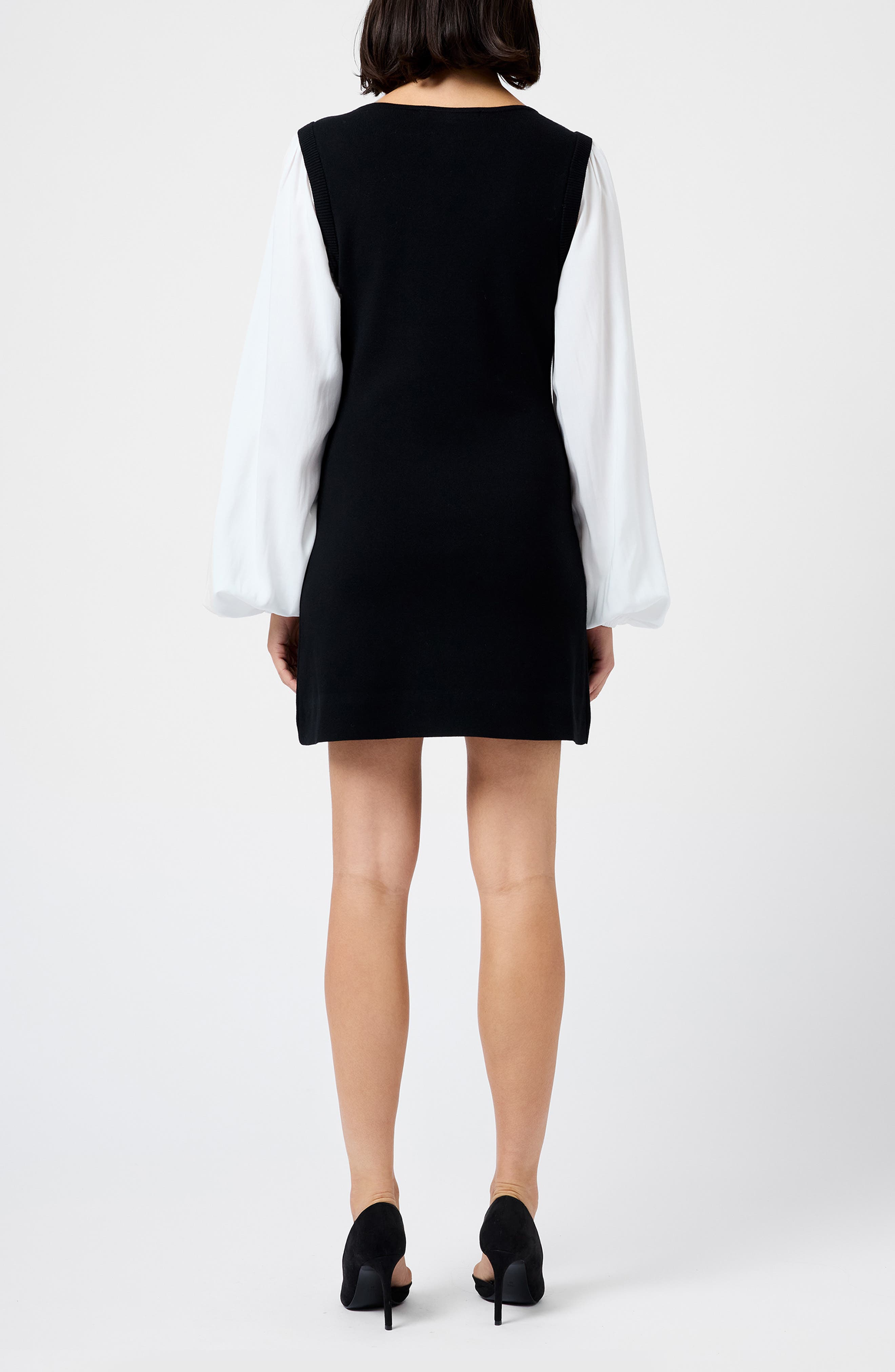 Maxime Long Sleeve Shift Dress - image 2