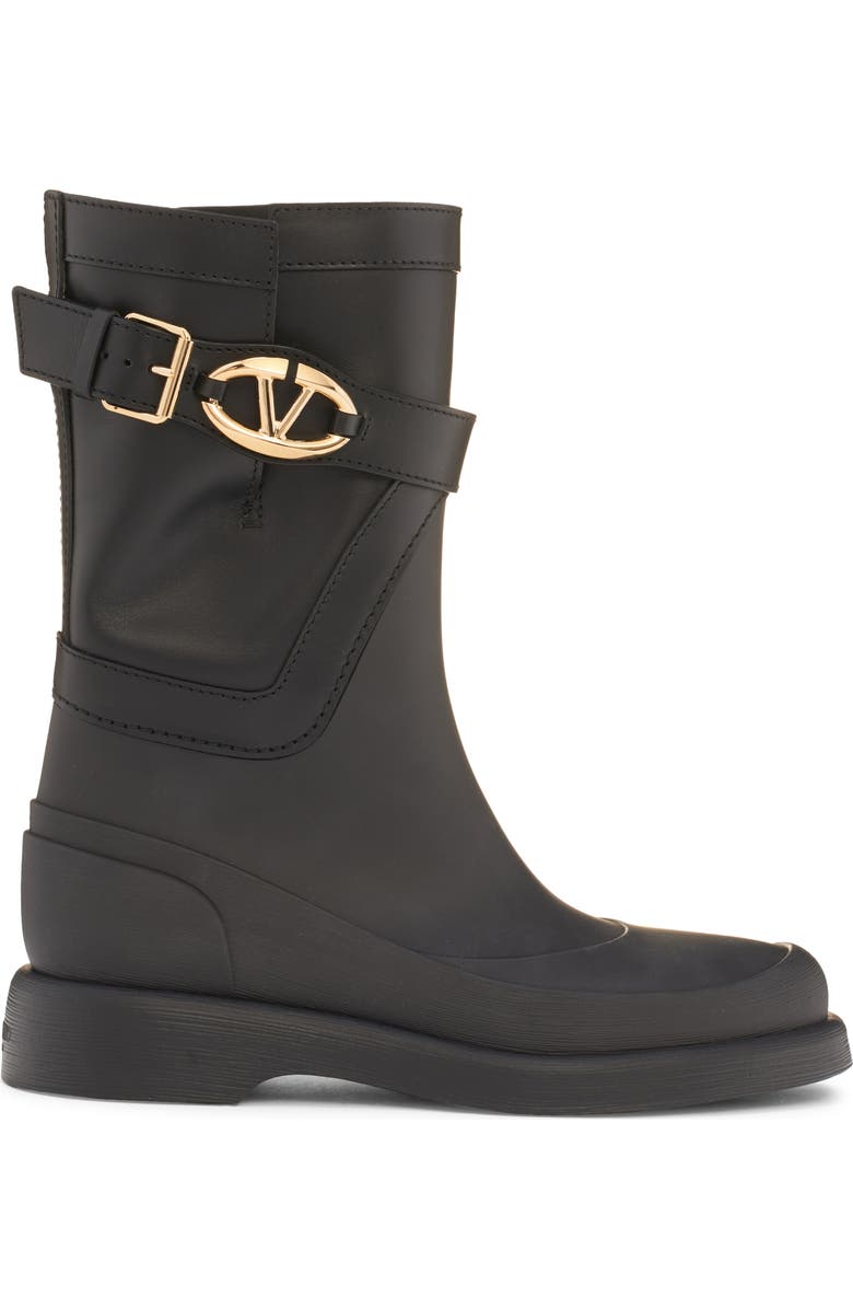 Valentino Garavani VLOGO Bold Waterproof Rain Boot, Alternate, color,