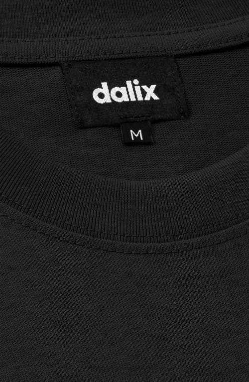 Dalix Mens Lil Matcha Heavy Weight Cotton Tee