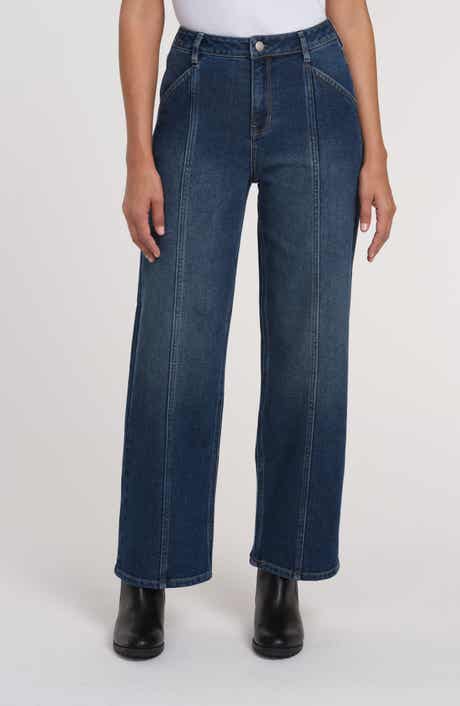 Sanctuary Denim Soliel Retro Mid Rise Straight Leg Jeans