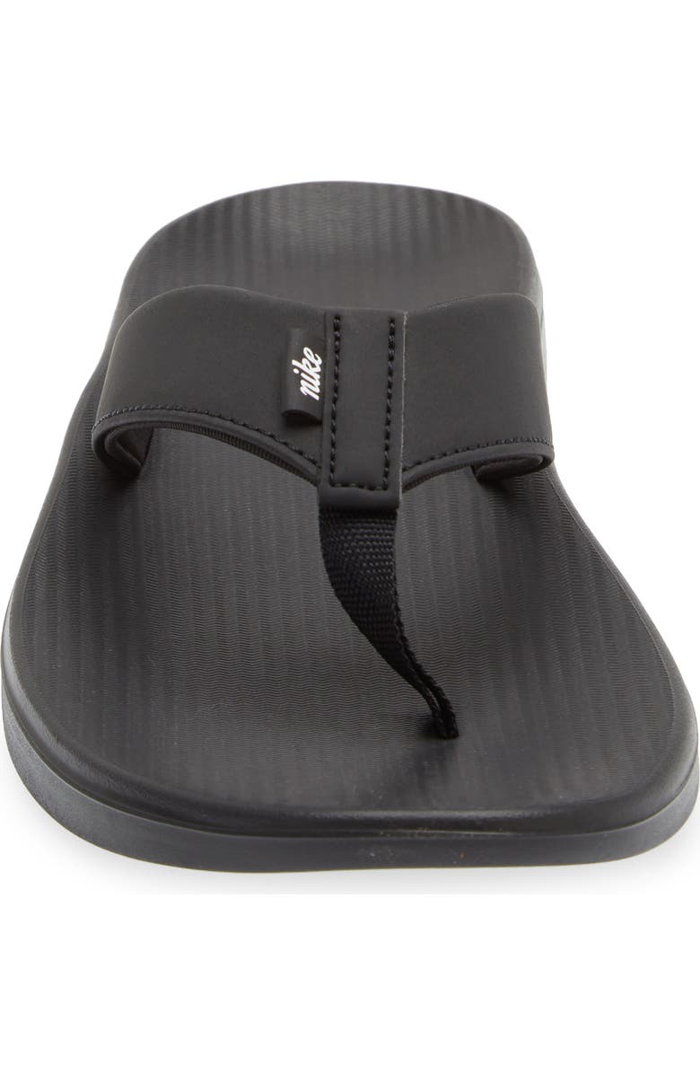 Nike Kepa Kai Flip Flop, Alternate, color, Black/ White